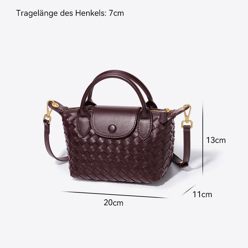 Flettet minitaske – Elena