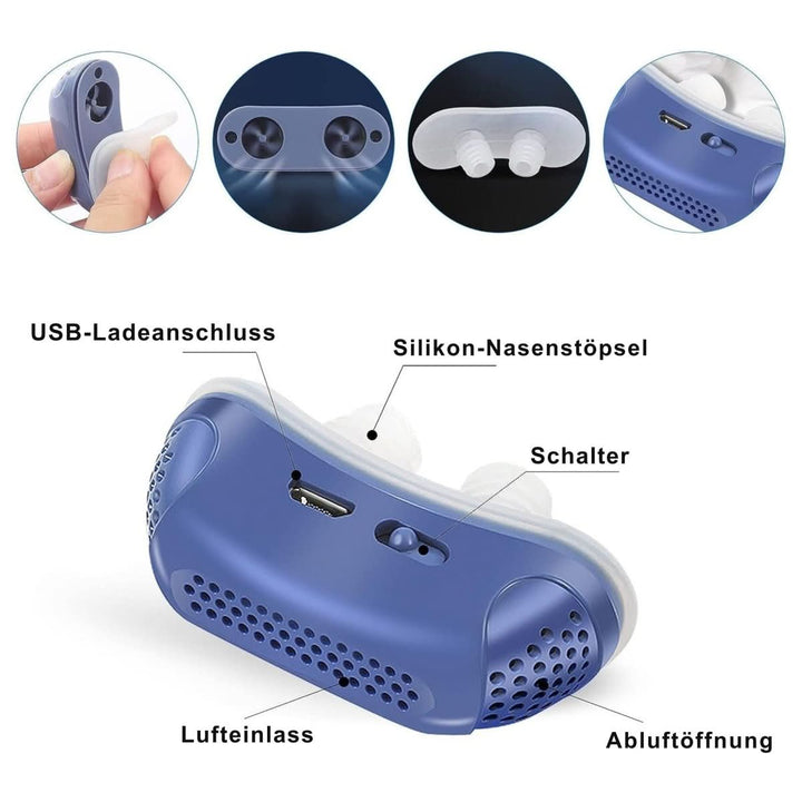 MICROBREATH – Kompakt CPAP-apparat mod snorken og søvnapnø