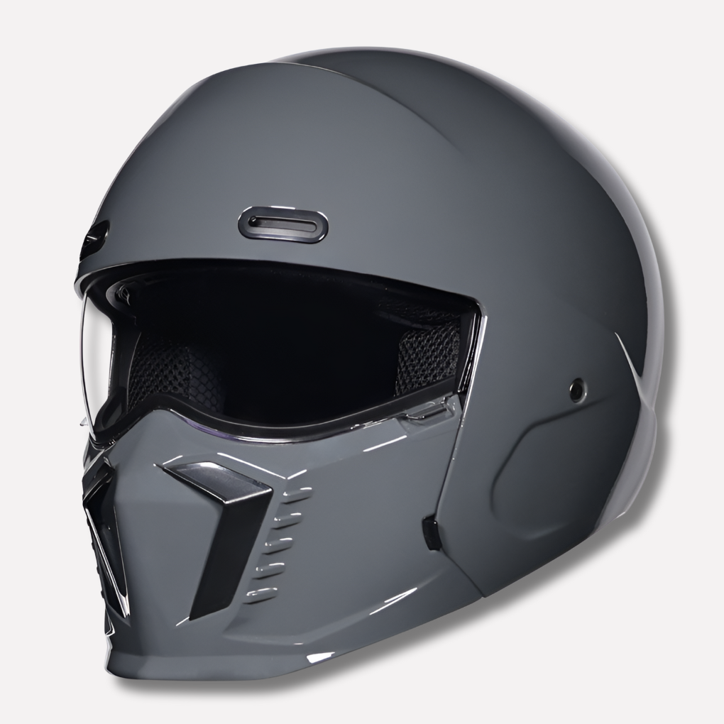 Motorcykelhjelm – DOT- og ECE-godkendt, tidløst look