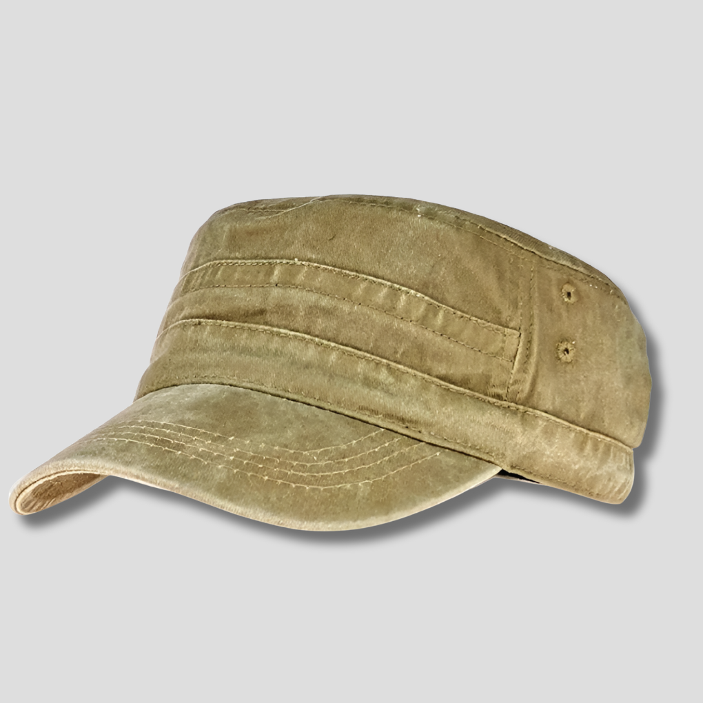 Retro Army Beanie til mænd – Klassisk militærstil med moderne detaljer