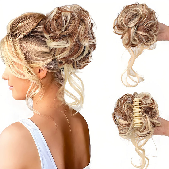 Krøllet hårstykke