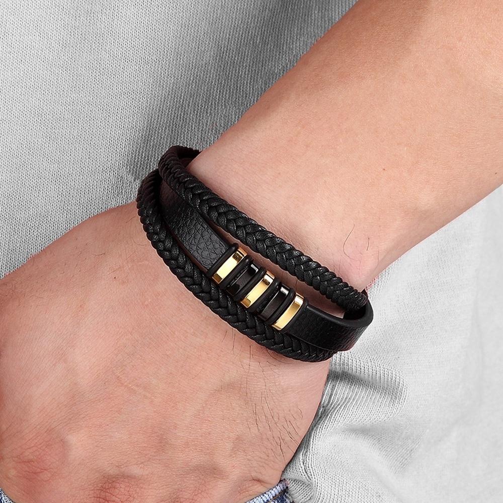 Læderarmbånd til Mænd - Tidløst Tilbehør med Stil