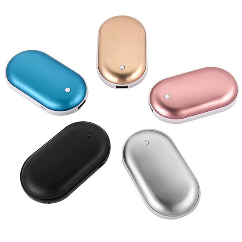 Genopladelig håndvarmer og powerbank, hurtig varme med USB-C-opladning