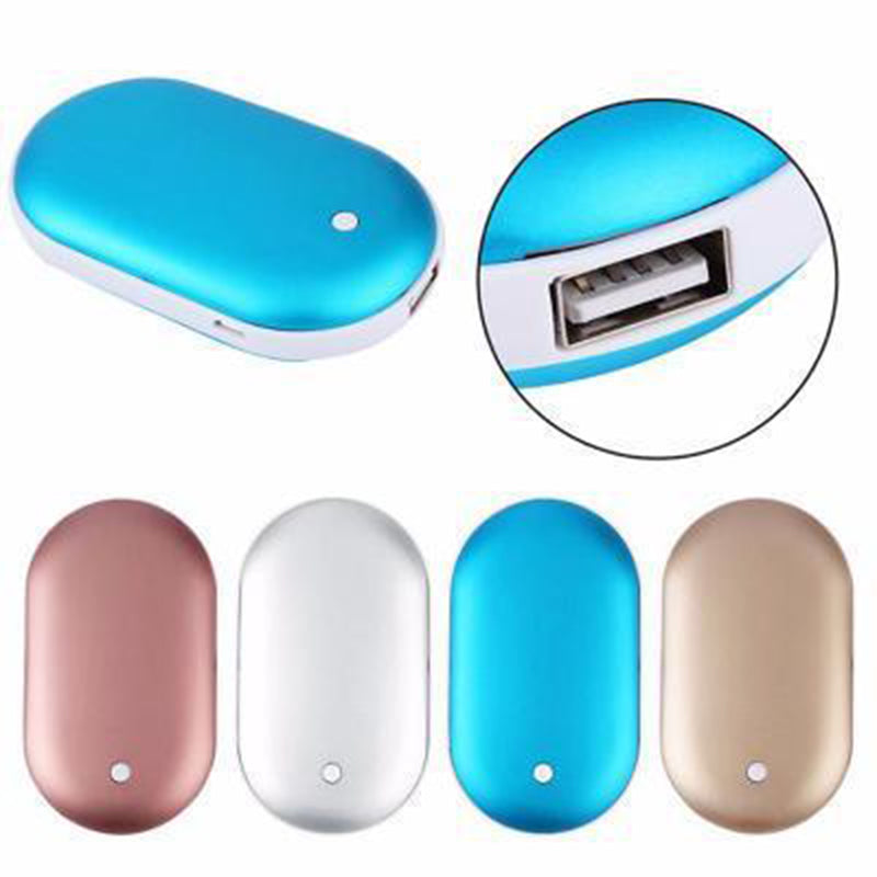 Genopladelig håndvarmer og powerbank, hurtig varme med USB-C-opladning
