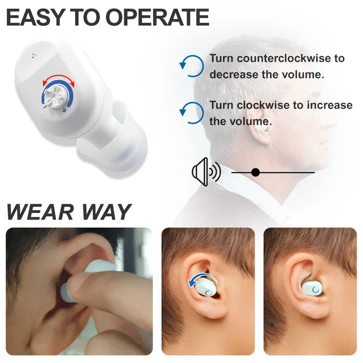 Mini in-ear høreapparater – ClearMini 2026