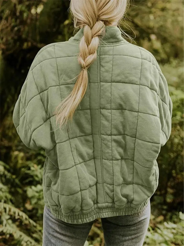 Oversized forede overgangsjakke - Eliza