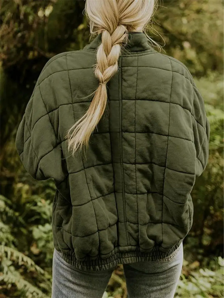 Oversized forede overgangsjakke - Eliza