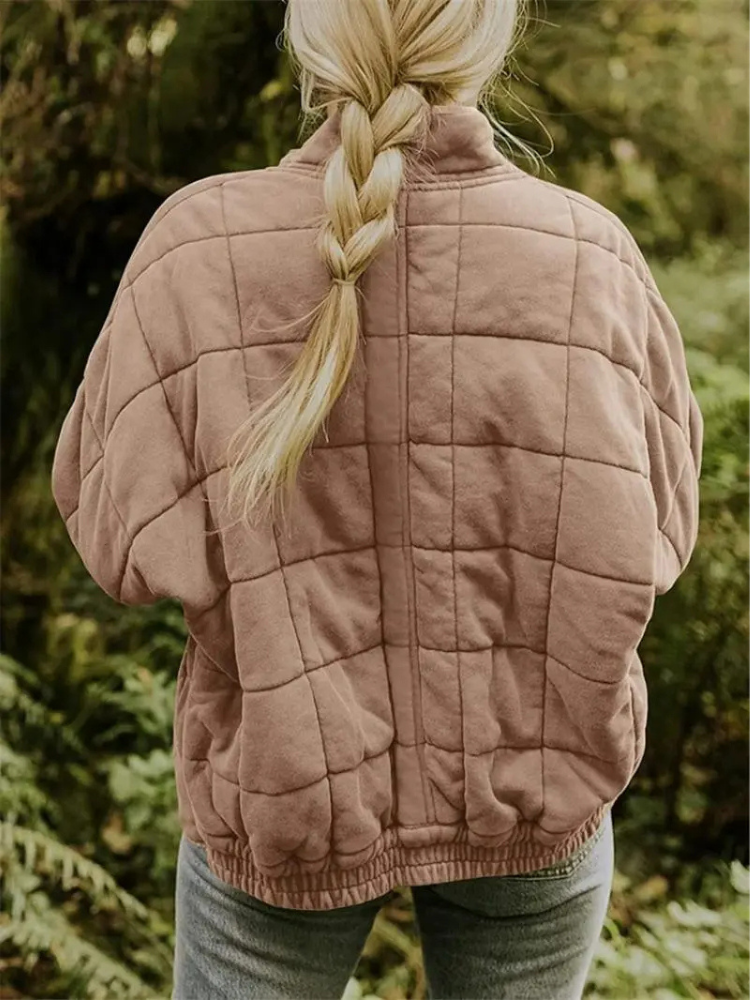 Oversized forede overgangsjakke - Eliza