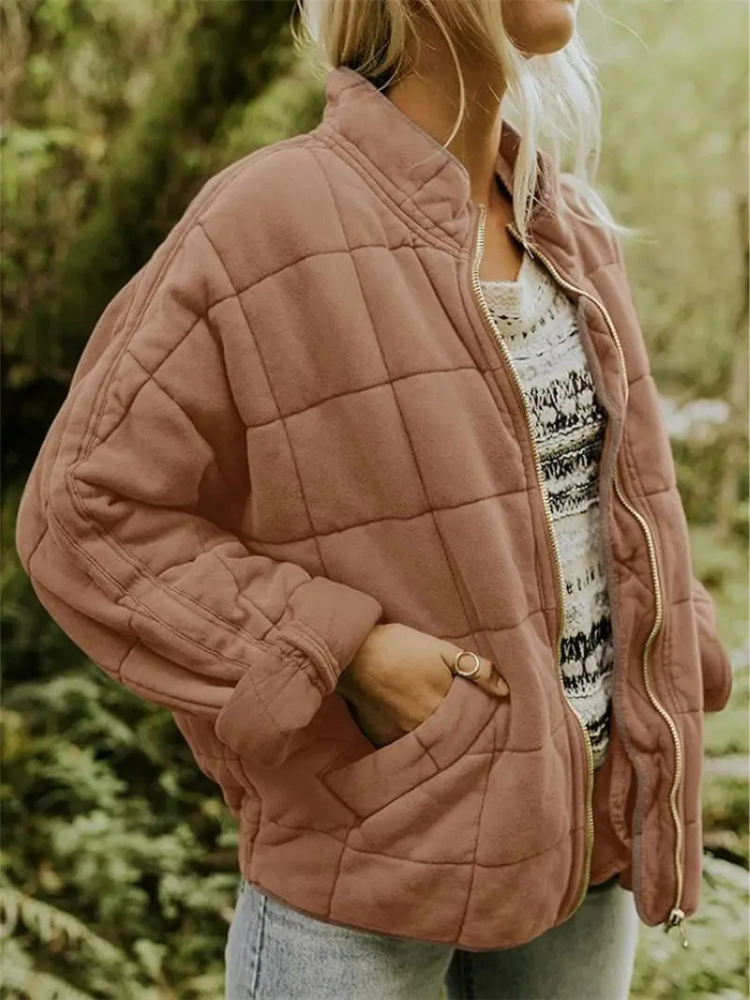 Oversized forede overgangsjakke - Eliza