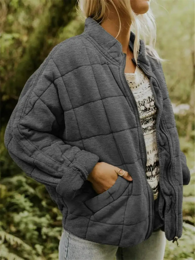 Oversized forede overgangsjakke - Eliza