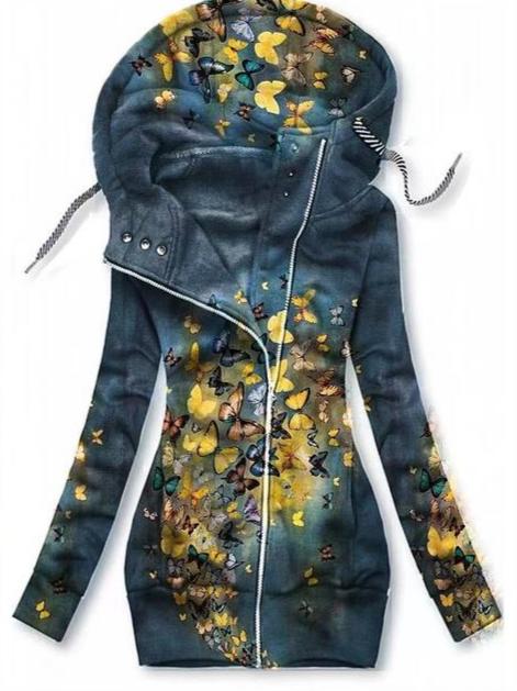 Butterfly Art-cardigan til kvinder – Alina