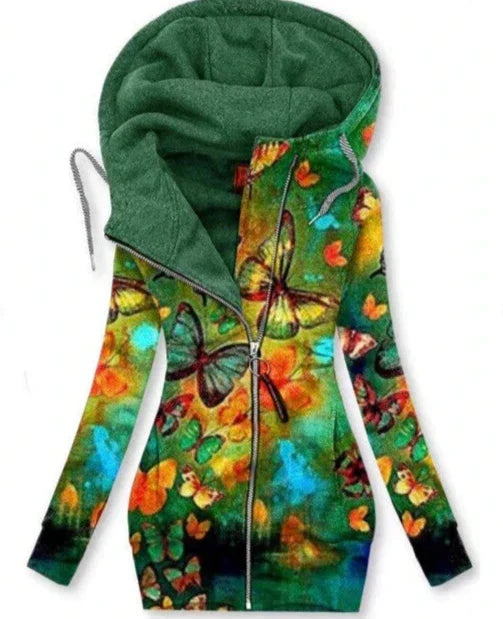 Butterfly Art-cardigan til kvinder – Alina