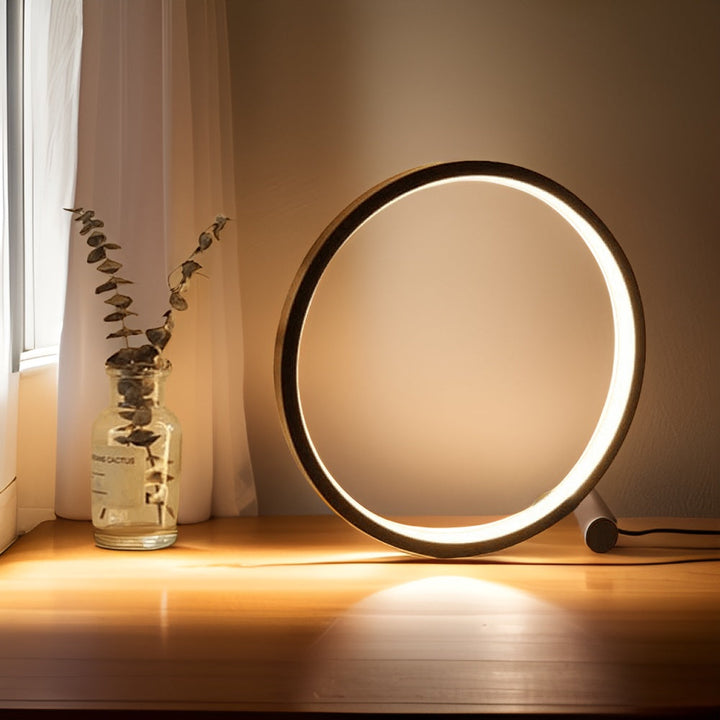 Minimalistisk dæmpbar bordlampe - EclipseAura lampe