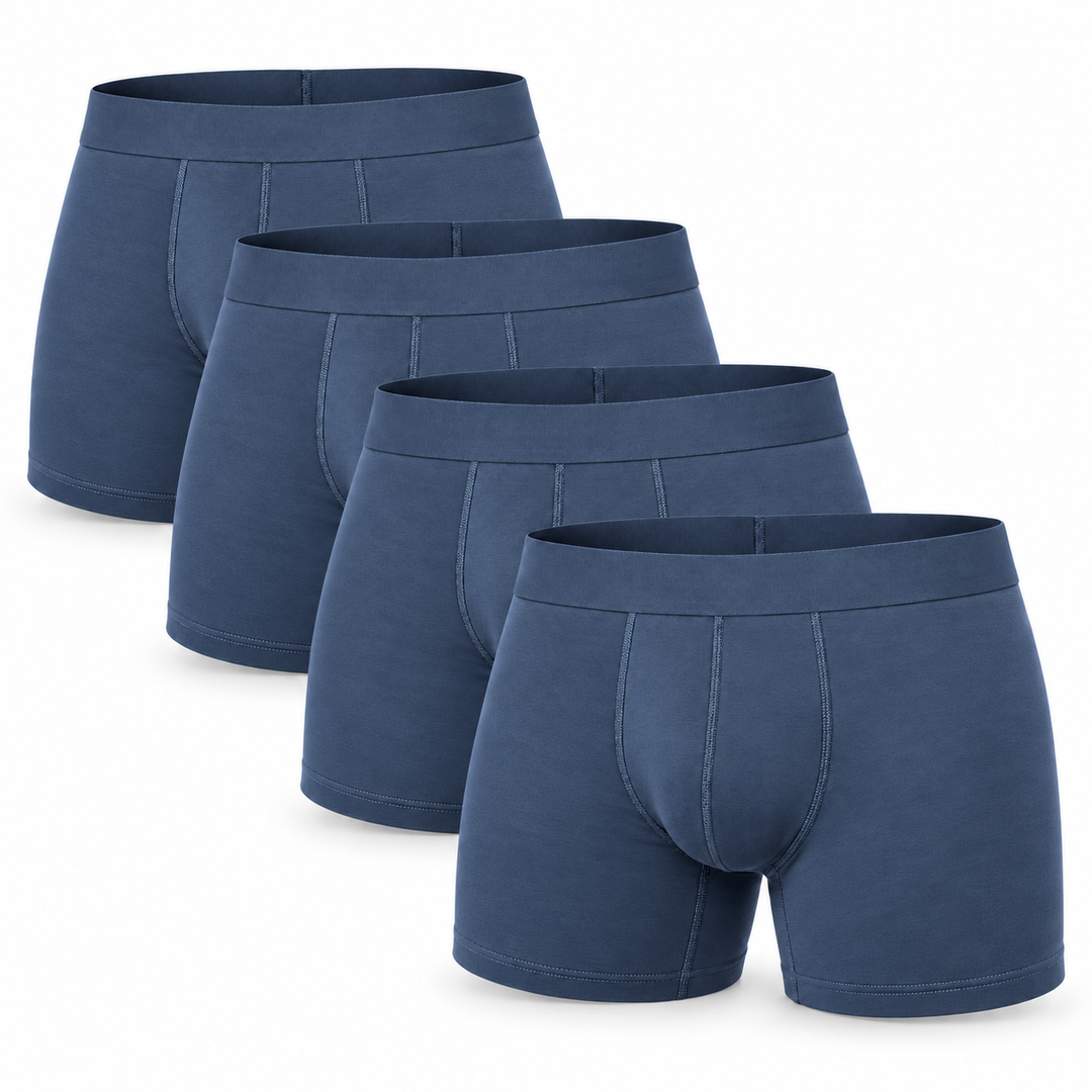 Bløde modal-boxerbriefs, længere ben, underbukser der ikke kryber op