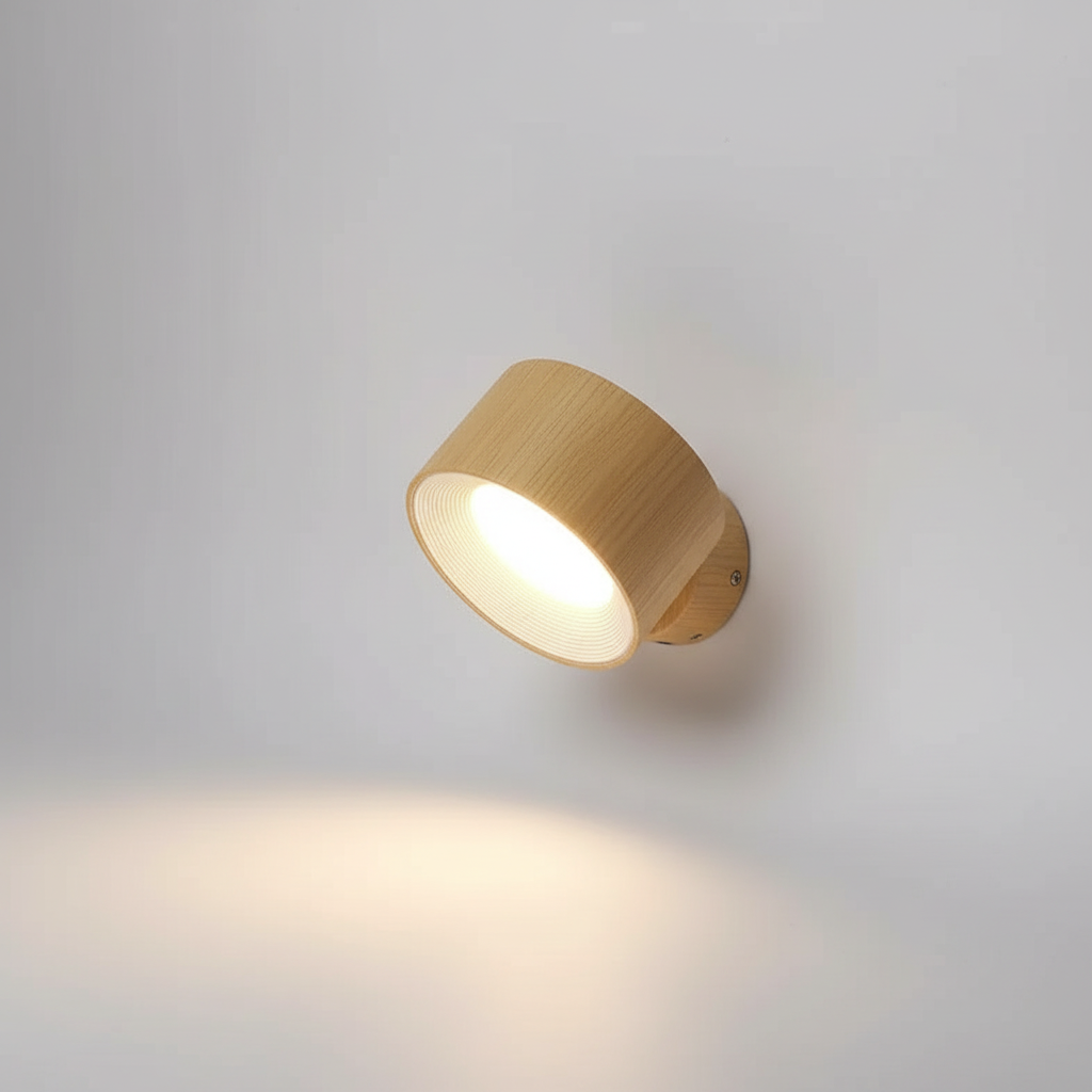 Trådløs magnetisk væglampe – FlexiHalo