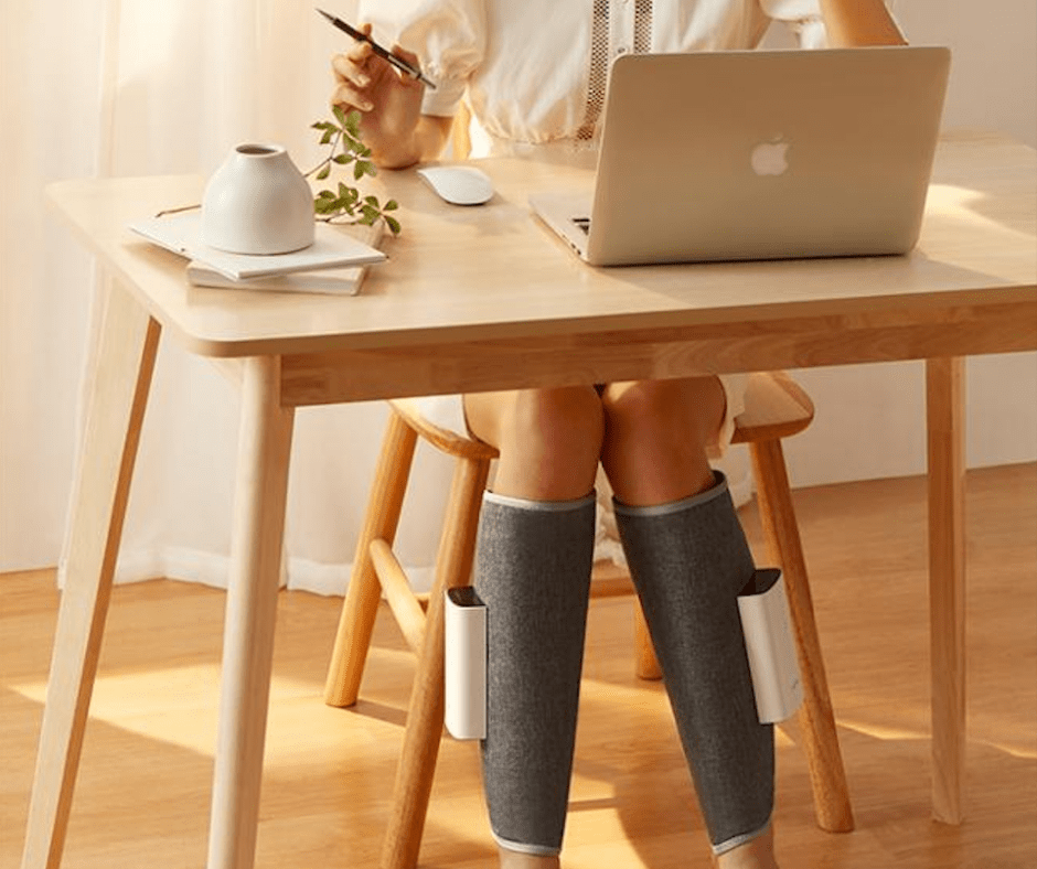 Trådløs benmassager med luftkompression - AirPulse