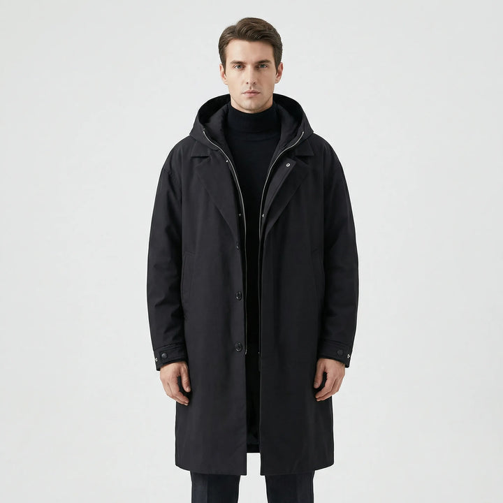 Klassisk parka-trenchcoat til mænd - Armando