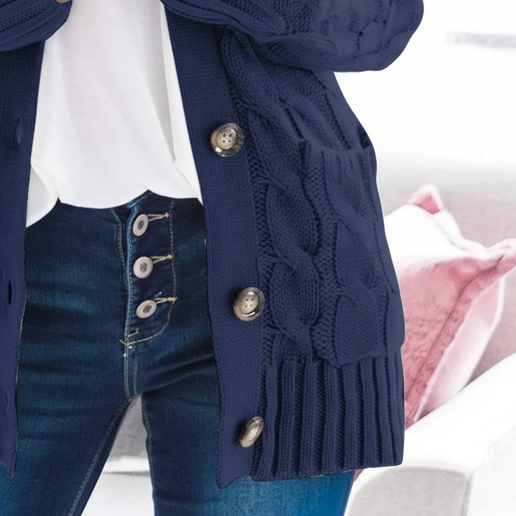 Klassisk strikcardigan - Clara