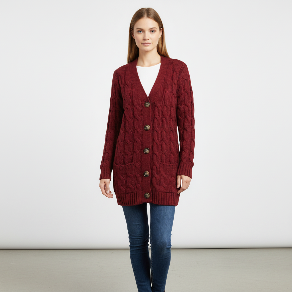 Klassisk strikcardigan - Clara