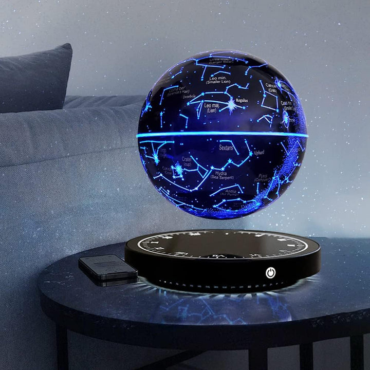 SkyOrbit | Lampe med svævende, roterende stjernebillede | Magnetisk levitation