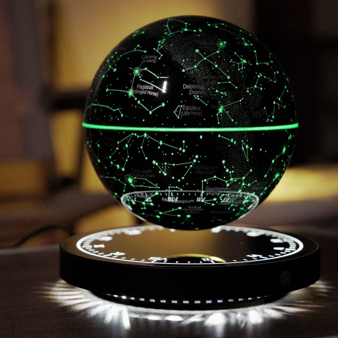 SkyOrbit | Lampe med svævende, roterende stjernebillede | Magnetisk levitation