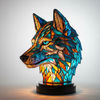 Kunstfærdig bordlampe - AnimalGlow