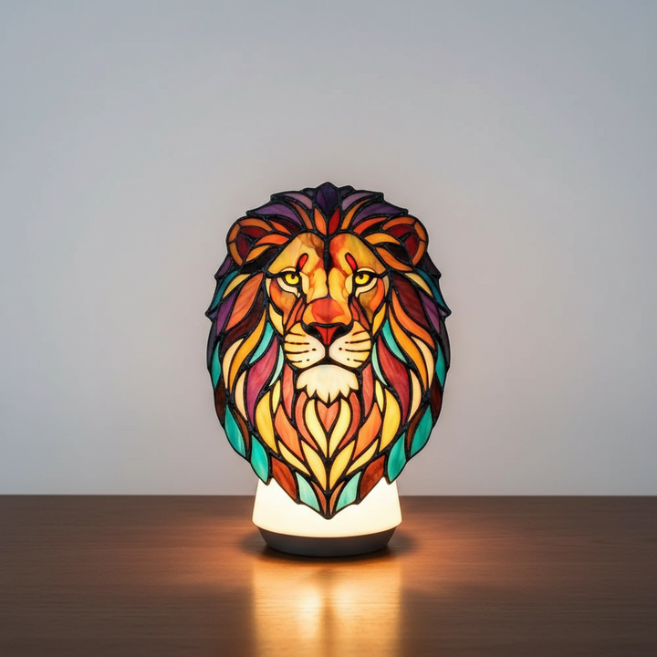 Kunstfærdig bordlampe - AnimalGlow