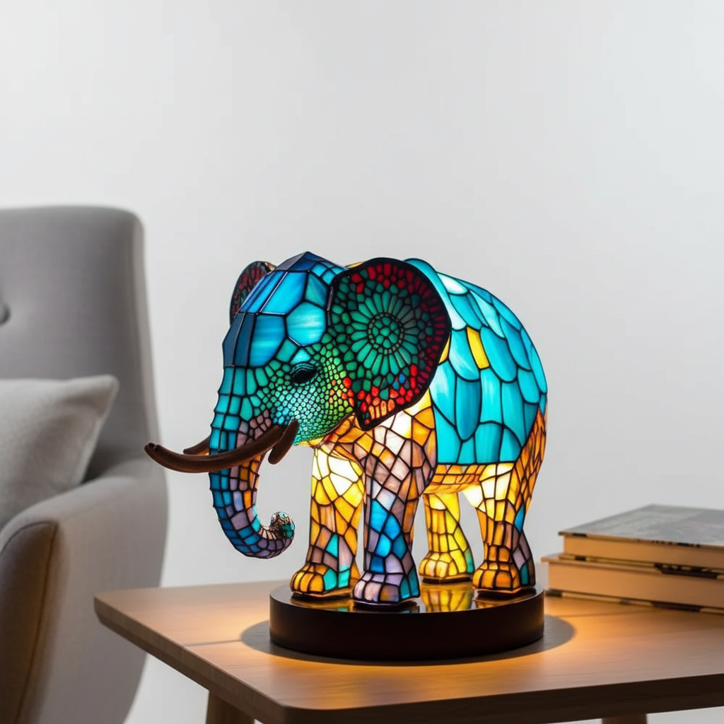 Kunstfærdig bordlampe - AnimalGlow