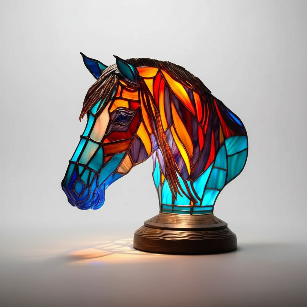 Kunstfærdig bordlampe - AnimalGlow
