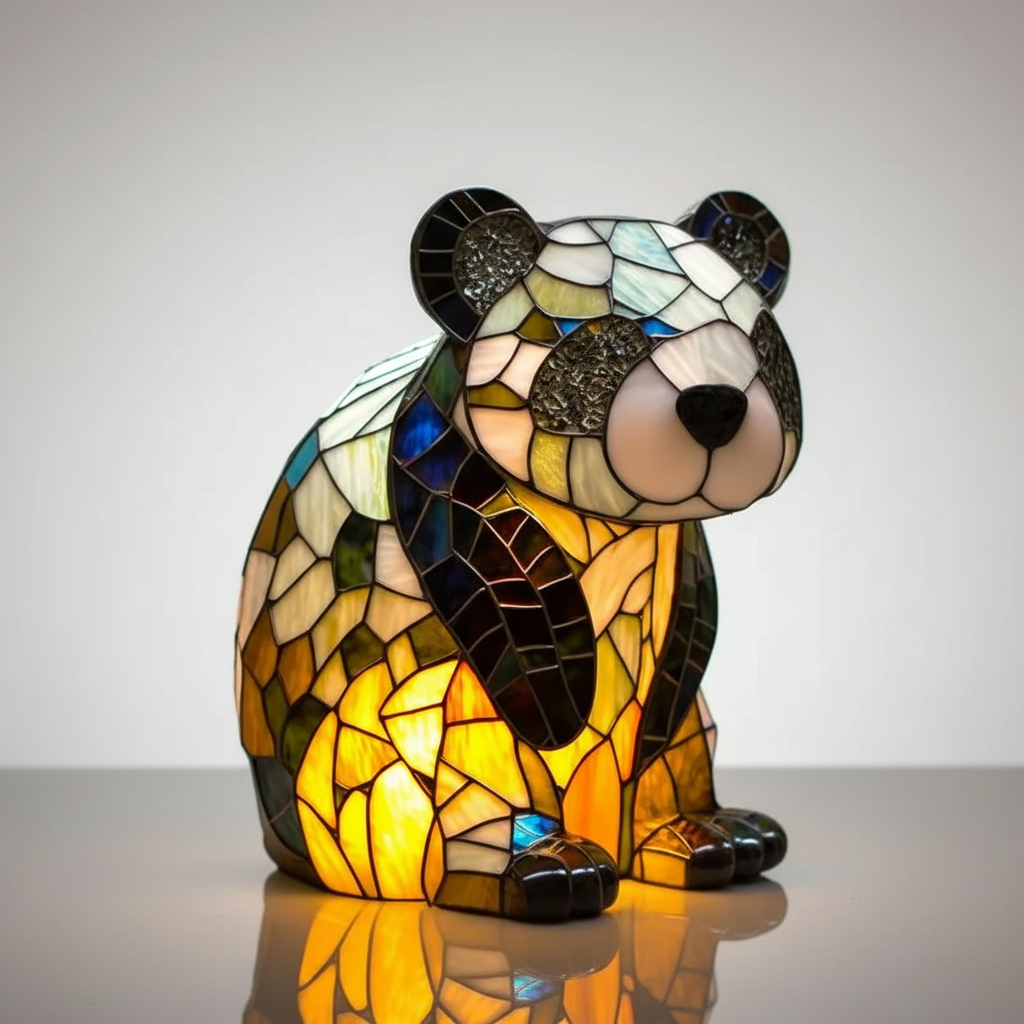 Kunstfærdig bordlampe - AnimalGlow