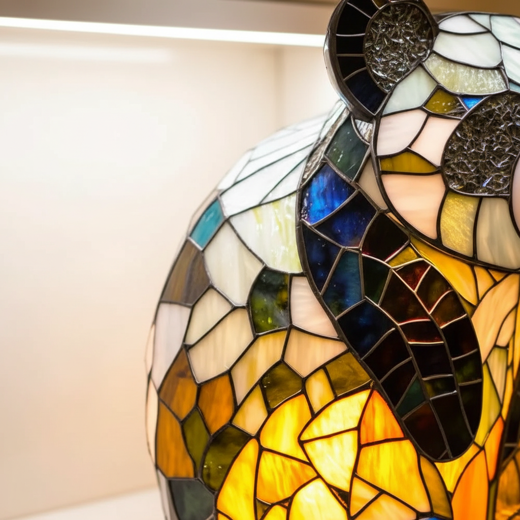 Kunstfærdig bordlampe - AnimalGlow