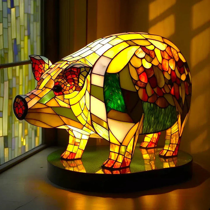 Kunstfærdig bordlampe - AnimalGlow