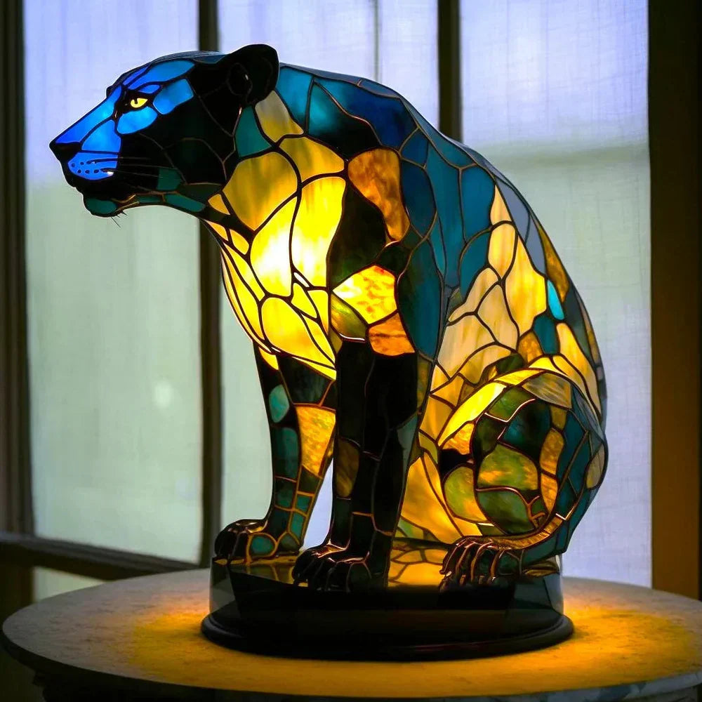 Kunstfærdig bordlampe - AnimalGlow