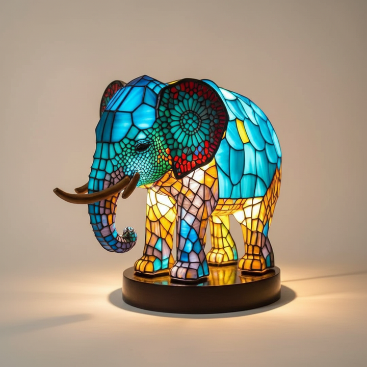 Kunstnerisk bordlampe - LightArt
