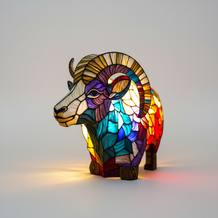 Kunstnerisk bordlampe - LightArt