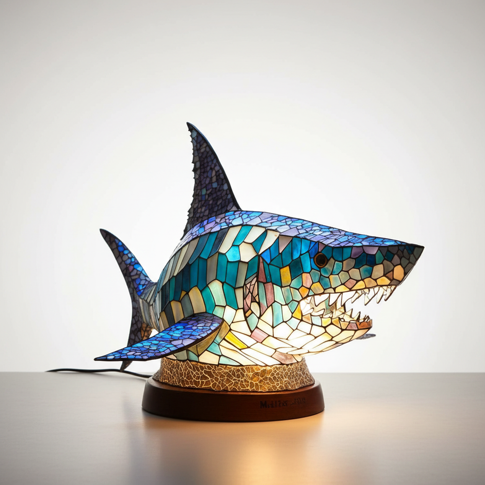 Kunstnerisk bordlampe - LightArt