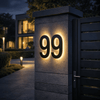 LICHTZEICHEN – Tilpasselige LED-husnumre til moderne huse