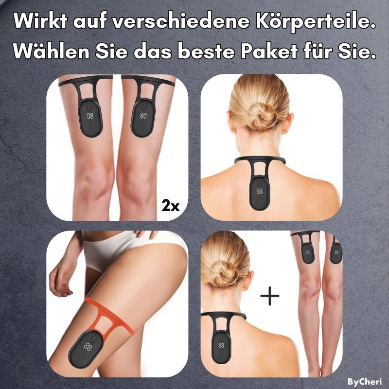 Ultralyds-lymfedrænage-massageapparat til nakken