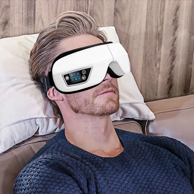 6D øjenmassageapparat | Smart airbag-vibration øjenpleje