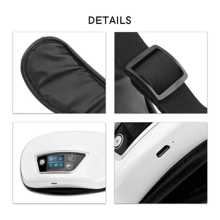 6D øjenmassageapparat | Smart airbag-vibration øjenpleje