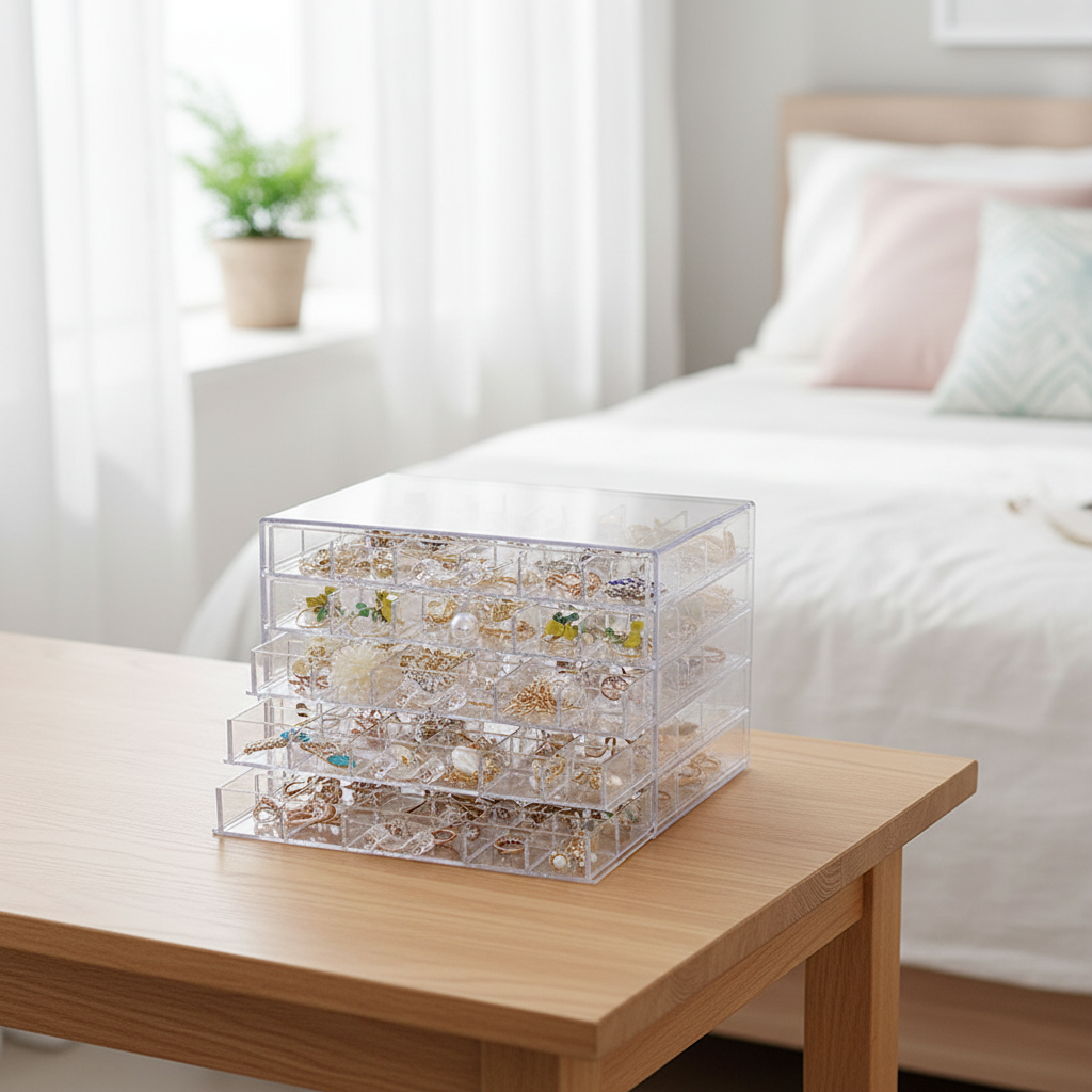 Smykkeorganizer i flere lag – GemKeeper