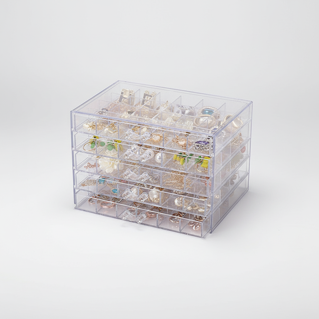 Smykkeorganizer i flere lag – GemKeeper