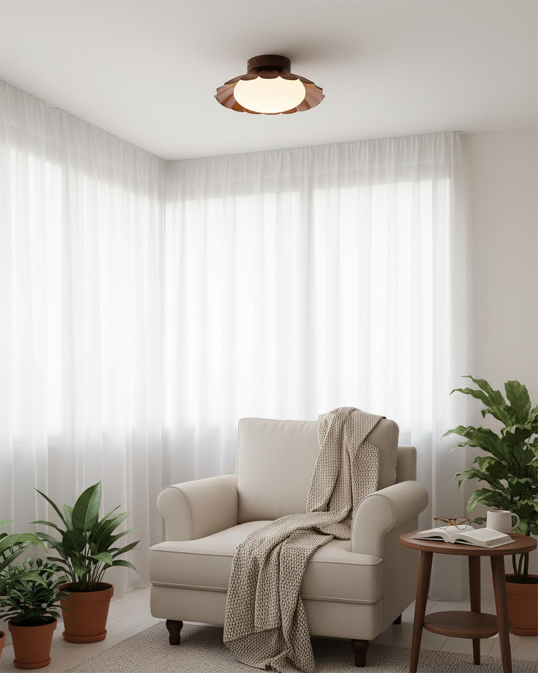 Kompakte loftlamper med stilfuldt design