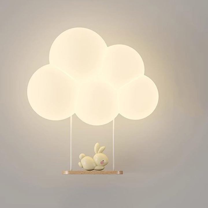 Vægmonteret natlys til børn, LED-lampe i skydesign