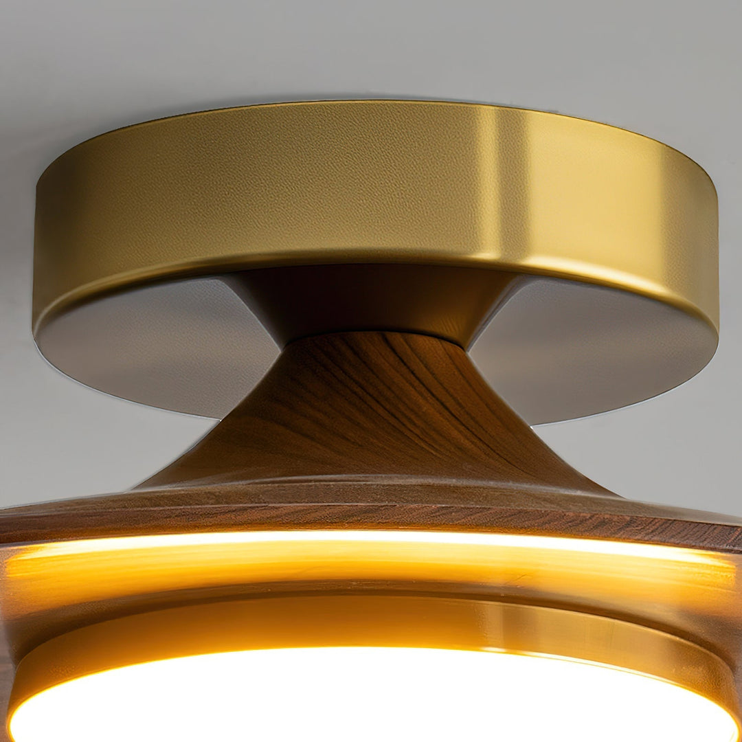 Moderne LED-loftlampe – kompakt plafonddesign