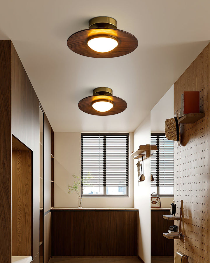 Moderne LED-loftlampe – kompakt plafonddesign