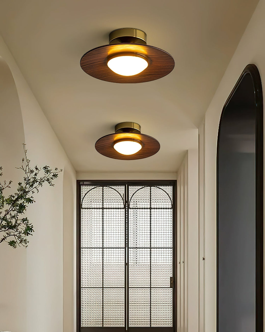 Moderne LED-loftlampe – kompakt plafonddesign