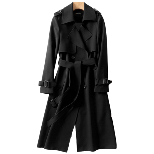 Vintage trendy trenchcoat til kvinder