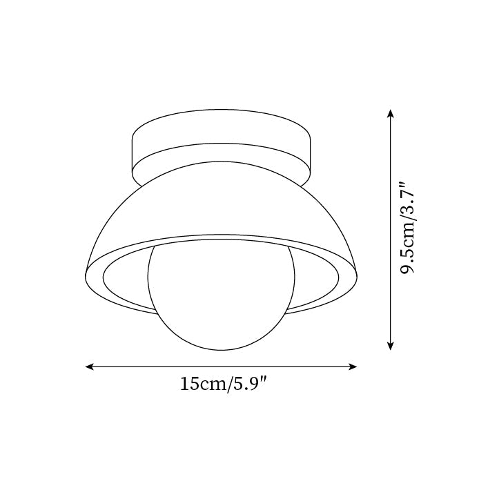 Kompakte loftlamper til moderne hjem