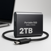 Ekstern SSD 2TB – USB-C, op til 1050 MB/s